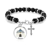 Taiwan Travel Chiang Kai-Shek Memorial Hall - Pulsera de cuentas boho
