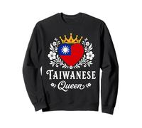 Taiwanese Queen Taiwan Flag Proud Taiwanese Woman Sudadera