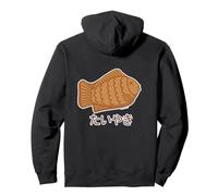 Taiyaki Japonés Pescado en Forma de Pastel Festival Comida Bollo de Frijol Sudadera con Capucha