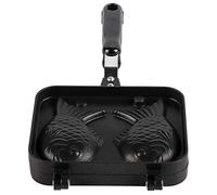 Taiyaki Máquina para Hacer Pasteles, Gofrera, Waffle Maker, Antiadherente Hornear Galleta Pan Forma de Pescado Japonés Utensilios Panqueques Pez Doble Molde DIY Cocina Fiesta Postre Pastel Herramienta