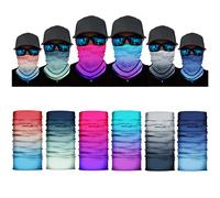 TAIYUNWEI Bufanda Mágica sin Costuras para Deportes, Multifuncionales al Aire Libre, Bufanda Mágica de la Cabeza, Diadema Elástica, Diadema Deportiva (6-Piezas-Colores)