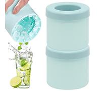 TAIZER Cubiteras Hielo y Moldes de Hielo en Silicona 2PCS