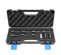 TAIZhiChen 10 Piezas Juego Llaves Adaptador para Vaso Estuche Profesional Juego Llaves Adaptador para Vaso Maletín Versátil Herramientas para Servicio Móvil