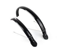 TAIZhiChen 2 Piezas Guardabarros Trasero Simple, Size to 5, Style to 5 | Universal, Guardabarros con Varillas Soporte, para ciclismo en ciudad, Ciclistas metropolitanos