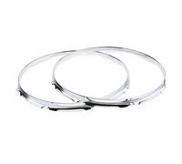 TAIZhiChen 2 Piezas/paquete Aros de Tambor con 8 Agujeros, 14 pulgadas de 8 agujeros