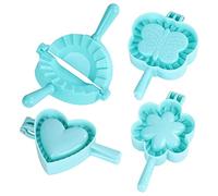 TAIZhiChen 4 Piezas Molde para Empanadas para Dumplings de Ravioles Utensilio para Pastel Material PP Uso Familiar Cocinar en Casa, Pequeño
