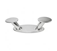 TAIZhiChen Bolardo de Marino Bolardo de Atraque Poste de Herraje Náutico de Acero 316 con Base Ovalada para Fijación de Cabos de Líneas Adecuado para Marinas Atraque de Embarcaciones