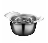 TAIZhiChen Desgranador de Extractor Separador Herramienta Cocina Acero 304 con Placa de Corte y Bol Integrado Adecuado para Postres Preparación de Snacks Brunch de Jugos
