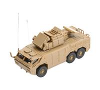 TAIZhiChen Maqueta Militar 1 72 4D Vehículo Camión de Transporte Rompecabezas Modelo Coche Miniatura Colección Ensamblaje Manual sin Herramientas, Amarillo