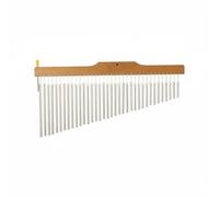 TAIZhiChen Percussion Music Barras Chimes Instrumento Musical Profesional de Campanas con Mallete Adicional Adecuado para Conciertos Práctica Estudios Programas Escolares, Plata, Carillón 36 Tonos