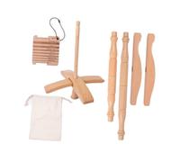 TAIZhiChen Regla de Huso Turco para Principiantes Y Avanzados. Dedal de Madera.