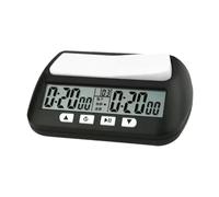 TAIZhiChen Reloj de Ajedrez para, Profesional, Compacto, Digital: Ideal para Fiestas, Partidas de Ajedrez Y Juegos de Mesa, Negro