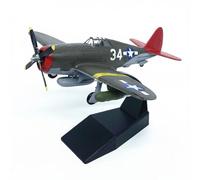 TAIZhiChen Réplica de Avión Militar Histórico Modelo Decorativo Avión Miniatura Aeronave Ornamental Realista Adecuado para Estudio Sala de Estar Colecciones Privadas