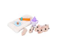 TAIZhiChen Set de Juguetes de Cerdos de Silicona Estilo Granja. Cerditos de Silicona únicos. Miniatura de Cerdito Realista. Mini Cerdito Reborn para Niño Y Niña, 3 Piezas