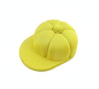 TAIZhiChen Sombrero para Muñeca Accesorio Gorra Miniatura Gorro de Béisbol Estilo Moderno Compatible con Varias Figuras Apto para Sesiones Fotográficas y Juego , Amarillo