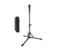 TAIZhiChen tee Béisbol Ajustable Entrenamiento Eficiente Soporte Bateo Plegable Acero Resistente Base Softbol Ajustable, Estilo Tipo Integrado