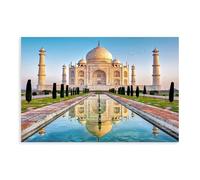 Taj Mahal • Bangalore • Templo Dorado, Amritsar • Puerta de la India, Lugares escénicos de Mumbai 5 lienzos Póster Decoración de Dormitorio Paisaje Oficina Decoración Regalo Sin Marco: 30 x 45 cm