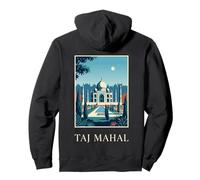 Taj Mahal India Arquitectura Mughal Viajes Arte Sudadera con Capucha