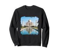 Taj Mahal India Monumento Reflexión Escena Sudadera