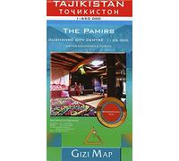 Tajikistan Geographical Map 1 : 650 000: The Pamirs. Dushanbe City Centre 1 : 25 000