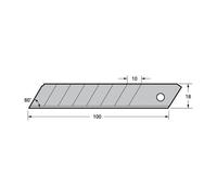 Tajima 7224S50C - Cuchilla Lcb-50 100 Uds Tajima