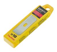 Tajima CB93H - Cuchilla de repuesto para cuchillo de seguridad LC959 (10 unidades, longitud de la hoja de 56 mm, anchura de 18 mm)