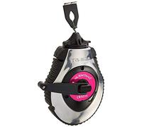 TAJIMA Chalk Line - Caja de tiza Chalk-Rite Dura con línea de presión extrema de 100 pies y liberación de mango integrada - CR503S