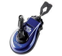 TAJIMA Chalk-Rite MINI Snap-Line CR802SFB - Caja de tiza ultrafina de 0.5 mm con diseño de vapor y línea ultrafina