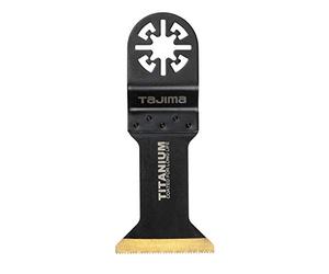 Tajima MBT44 - Hoja de sierra (para cortes multiherramienta en madera, plásticos, uso universal, 44 mm, titanio y metal)