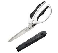 Tajima Varix DK-BD120-EUR - Tijeras para manualidades (mangos ergonómicos, longitud total de 287 mm, longitud de corte 120 mm, incluye funda protectora)