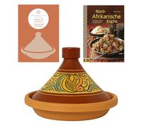 Tajine Tagine Marrakesch Kochtopf Tajine Tontopf Marroquí Natural Ø31cm