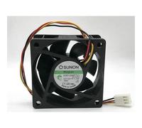 TAJUN KDE1206PTV1 12V 1.4W 6CM 6025 3-Wire Mute Cooling Fan