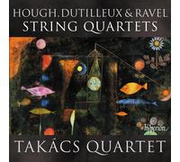 Takacs Quartet Hough, Dutilleux & Ravel: String Quartets (CD) (Importación USA)