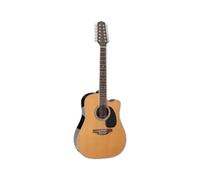 Takamine EF400 E/A - Guitarra Acústica-Electrica Dreadnought Cutaway, Thermal Top, Natural - Amplificada