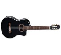 Takamine Guitarra Clásica Electroacústica Negra GC6CE
