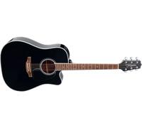 Takamine GD34CE Guitarra Acústica-Electrónica Dreadnought Cutaway, Tapa de Abeto Macizo, Negra