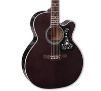 Takamine GN75CE TBK NEX Cutaway Guitarra acústica y eléctrica, color negro transparente