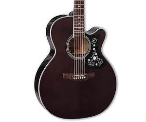 Takamine GN75CE TBK NEX Cutaway Guitarra acústica y eléctrica, color negro transparente