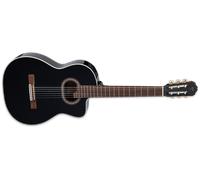 Takamine Guitarra Clásica Electroacústica Negra GC6CE