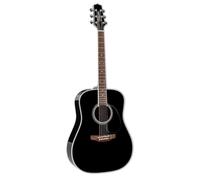Takamine - Guitarra electro acústica limited ft341 dreadnought black gloss