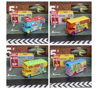 Takara Tomy Tomica Dream Tomica SP Tom y Jerry, autobús envolvente, vehículo de aleación, modo de Metal fundido a presión, colección de exhibición, juguete para regalo Orange 959151