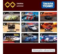 Takara Tomy Tomica Premium Ilimitado Regreso al futuro Máquina del tiempo De Lorean El detective rápido y furioso Conan RX-7 TPU06