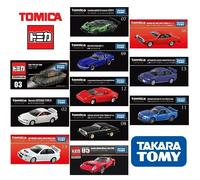 TAKARA TOMY Tomica Premium 1/64 Nissan Lamborghini Mitsubishi Mazda coches aleación Diecast Metal modelo niños regalo de Navidad juguetes para niños TP48