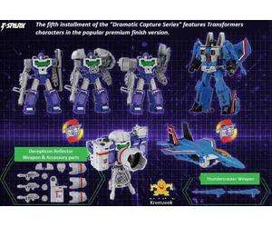 TAKARATOMY Transformers Dramatic Capture Series Decepticons - Parte 1: