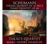 Hamelin,Marc-André - Schumann : Quatuor à cordes n° 3 Op. 41 - Quintette pour piano Op. 44