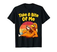 Take A Bite of Me Turquía Acción de Gracias Humor Divertido Vacaciones Camiseta