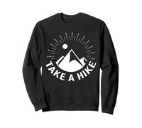 Take a Hike Funny Nature Hiking Trail Adventure Gift Sudadera