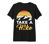 Take A Hike Outdoor Hiking Adventure Nature Lover Hiker Camiseta Premium