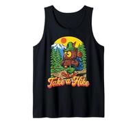Take A Hike Retro Woodsy Owl Give a Hoot Vintage Hiking Camiseta sin Mangas