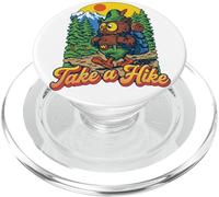 Take A Hike Retro Woodsy Owl Give a Hoot Vintage Hiking PopSockets PopGrip para MagSafe